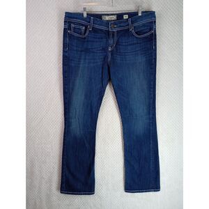 BKE Payton Bootcut Women's 36L Dark Wash Denim Stretch Jeans